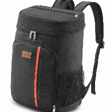 Lifewit 22L Kühlrucksack Auslaufsichere Kühltasche Rucksack wasserdichte Picknickrucksack Isolierte Lunchtasche für Männer Frauen Arbeit Picknicks Strand Camping Reisen Outdoor-Aktivitäten, Schwarz