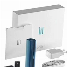 LIL IQOS SOLID 2.0 Set -KIT- Heat Notburn - HNB Gerät für Tabaksticks (Cosmic Blue-Blau)