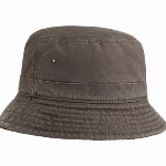 Lipodo Schlapphut Damen/Herren - Hut aus 100% Baumwolle - Stoffhut L/XL (58-61 cm) - Sonnenhut Blau, Grau, Beige - Fischerhut knautschbar