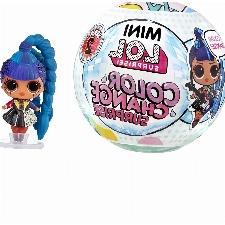 LOL Surprise Mini Kollektion mit Farbwechsel - ZUFÄLLIGE AUSWAHL – Eine Kugel mit 5+ Überraschungen inkl. OMG Puppe, Puppenständer & Accessoires - Für Kinder & Sammler ab 4 Jahren