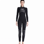 LOPILY Neoprenanzug Surfbekleidung Damen Herren Wetsuit Wassersport Anzug Schwimmen Surfen Tauchen Sport Badeanzug Schnelltrocknend Sonnencreme Taucheranzug(Schwarz,M)