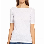 Marc O'Polo Damen 51399 T Shirt, Blanc (White 100), M EU