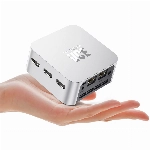 Mini PC Dual Ethernet Anschlüsse, Intel N5095 8GB RAM 256GB M.2 SSD 203G PC, Kleiner PC Windows11 Pro HDMI 4K@60 3-Bildschirm-Display, 2,4/5 G WiFi, BT4.2 geringer Stromverbrauch für Heimkino/Büro