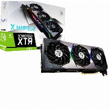 MSI GeForce RTX 3090 SUPRIM X 24G Gaming Grafikkarte - RTX 3090, 24GB GDDR6X, PCI Express Gen 4, DisplayPort v1.4a, HDMI 2.1, 4K Auflösung, Ray Tracing