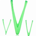 Neer Schnur Mankini Männer Lustiger Mankini Unterwäsche Herren V-Förmiger Badeanzug Mankini Tanga für Herren Weihnachtsmann Geburtstag Weihnachten (Grün,Klassischer Stil,undefined)