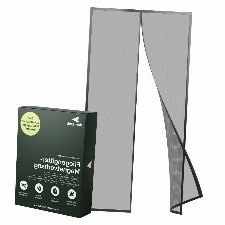 Nematek - Magnet Fliegengitter Tür - Insektenschutz , Balkontür mit Magnetband - Insektenschutz Vorhang - Fliegengitter Balkontür 100x210