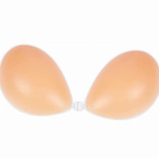 Niidor Klebe BH, Trägerloser Rückenfrei Silikon Unsichtbare Push Up BH Invisible Bras für rückenfreies Abendkleid, Ballkleid, Brautkleid