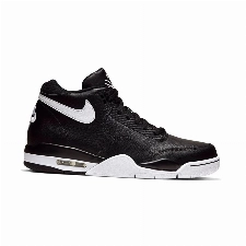 Nike Flight Legacy Herren Trainers BQ4212 Sneakers Schuhe (UK 9 US 10 EU 44, Black White 002)