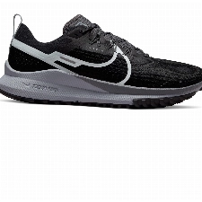 Nike Herren React Pegasus Trail 4 Sneaker, Black/Aura-Dark Grey-Wolf Grey, 44.5 EU