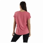 ONLY Damen Einfarbiges T-Shirt | Basic Rundhals Ausschnitt Kurzarm Top | Short Sleeve Oberteil ONLMOSTER, Farben:Rosa-2, Größe:M