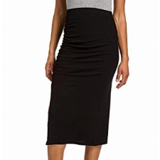 ONLY Damen ONLNELLA Slit Skirt JRS Rock, Black, S