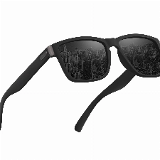 Perkanion Sonnenbrille Herren Polarisiert Sonnen Brille für Männer mit UV400 Schwarz Sunglasses Men Polarisationsbrille Angeln Polar View Polbrille Autofahren