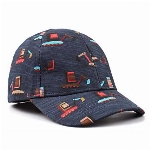 Pesaat Baby Schirmmütze Junge Baseballcap Kinder Sonnenhut UV Schutz Baby Junge Baseballkappe Kinder Jungen Sommerhut (Auto, Gr.54cm(4-8Jahren))