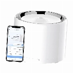 PETKIT Drahtlose Wasserpumpe Automatische intelligenter Trinkbrunnen für Katze und Hund, Auskleidung aus rostfreiem Stahl, Beherbergt Nicht leicht Bakterien