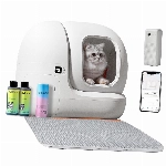PETKIT Pura Max Selbstreinigende Katzentoilette, Katzenklo Selbstreinigend,xSecure/Geurverwijdering/App-Steuerung/76L Maximales Fassungsvermögen, Automatisches Katzenklo für Mehrere Katzen