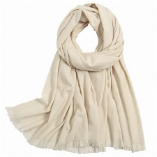 PIOYMEYA Schal Creme Stola Festlich für Abendkleid Winter Schals Tücher Damen Pashmina