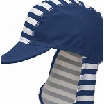 Playshoes Jungen UV-Schutz Mütze Maritim 460118, 171 - Marine/Weiß, 51