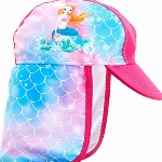Playshoes Mädchen UV-Schutz Mütze Meerjungfrau 461268, 18 - Pink, 53