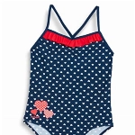 Playshoes Unisex Kinder 461243 Badeanzug, 11-Marine, 134-140