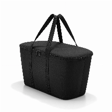 reisenthel coolerbag schwarz - Kühltasche aus hochwertigem Polyestergewebe – Ideal für das Picknick, den Einkauf und unterwegs