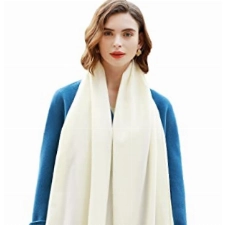 RIIQIICHY Damen Schal Stola Pashmina Winter Elfenbein Schals tücher für Frauen Abendkleider Hochzeit Festlich xxl schal