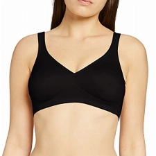 Rosa Faia Damen BH (Ohne Bügel), 5493 Soft-BH Twin, Gr. 75E, Schwarz (schwarz 001)