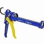 S&R Kartuschenpresse mit Drehrahmen für Kartuschen bis 310ml, professionelle Silikonspritze, Kartuschenpistole mit Schubverhältnis von 18:1, mit Reinigungspin für verstopfte Düsen