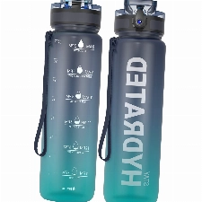Sahara Sailor Trinkflasche, Sport Trinkflasche, [BPA-frei Tritan] 1L Auslaufsicher Sport Wasserflasche, Sportflasche für Fahrrad, Camping, Yoga, Gym. von Gohippos (1 Flasche)