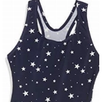 Sanetta Mädchen zwempak Badeanzug, Blau (Blueprint 50209), 128 EU