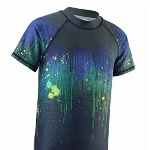 Schwimmshirt Jungen Einteiler Kurzarm Badeshirt Kinder Jungen Badeanzug 152 158/13-14 Jahre