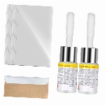 SEGMINISMART Car Windscreen Repair Kit Tool, Windshield Repair Kit, Car Repair Kit for Windscreens, for Car Glass, Cracks, Target, White