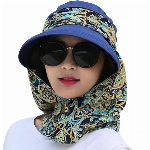 Sonnenhut Damen Sonnenmütze Outdoor Strandhut Staubdicht Sommerhut Faltbare Hut Anti-UV Atmungsaktiv mit Reißverschluss Sonnenschutz breite Krempe Kappe für Reisen Besichtigung Bergsteigen Wandern