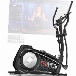 Sportstech CX2 Crosstrainer für Zuhause mit Stromgenerator | Deutsches Qualitätsunternehmen | Interaktive Video-Events & Multiplayer-App | Ergometer & 27 kg Schwungmasse kompatibel mit Pulsgurt