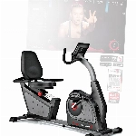 Sportstech ES600 Profi Ergometer | Deutsches Qualitätsunternehmen | Video Events & Multiplayer App | integrierter Stromgenerator & HRC | Pulsgurt optional | Liegeergometer + ergonomischer Sitzkomfort
