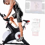 Sportstech Premium Ergometer Heimtrainer mit 25KG Schwungrad & Multiplayer APP | inkl. Pulsgurt | Hometrainer Fahrrad für Zuhause | Trainingsgeräte für das Ausdauertraining| Indoor Cycling Bike SX500
