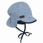 Sterntaler Baby - Jungen Pet met nekbescherming Sonnenhut, Blau (Himmel 325), 47 EU