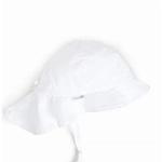 Sterntaler Baby - Mädchen Flapper Sonnenhut, Weiß (Weiss 500), 43 EU