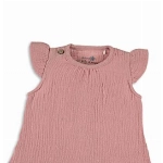 Sterntaler Baby - Mädchen Sommer 2-teiler Musselin Set Sommer, Zartrosa, 74