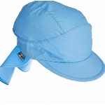 Sterntaler Jungen Schirmmütze M. Nackenschutz M tze, Blau, 53 EU