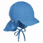 Sterntaler Jungen Sun Hat With Neck Protection M tze, Blau, 53 EU