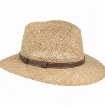 Strohhut Sonnenhut Made IN Italy 100% Seegras Traveller Besonders Leicht Flexibel Hautfreundlich Bequem