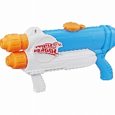 Super Soaker Barracuda Wasserpistole Zwei Wasserstrahlen großer 1L Wassertank einfaches Auffüllen