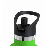 Super Sparrow Trinkflasche Edelstahl 18/10 - Ultraleicht Thermobecher - 750ml - Standardmund Stroh-Deckel - BPA-Frei Thermoskanne, Thermosflasche für Sport, Travel, Schule, Outdoor