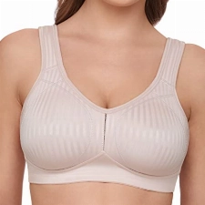 Susa Damen Entlastungs Bügel Cremona 7761 Comfort Plus Bügelloser BH, Blickdicht, Braun (Nude 249), 95C
