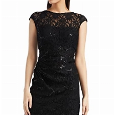 Swing Rebecca Kleid, Schwarz (Black 1010), Herstellergröße: 36