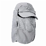 TAGVO Sonnenhut mit Abnehmbarer Halsklappe, UPF 50+ Schutz Atmungsaktive Angelhüte, Faltbare Schnell Trocknende Camping Wanderhut Sonnenkappen für Männer und Frauen - Universalgröße