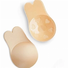 TEMOLA Klebe BH, Damen Push up BH rägerloser BH rückenfrei unsichtbarer Klebe-BHS nippelpads BH Lift up BH trägerlos für Damen Abendkleid Ballkleider Badeanzug, Brautkleide 2 stück AB