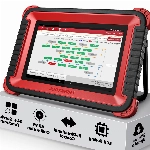Thinkcar Thinktool Pros OBD2 Diagnosegerät für alle Fahrzeuge OE-Level Alle System OBD2 Scanner mit ECU Codierung, Bidirektionaler Steuerung,Diagnosegerät Auto mit 40+ Reset Services Öl,EPB, DPF usw.
