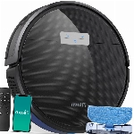 Tikom G8000 Pro Saugroboter mit Wischfunktion 2 in 1, Staubsauger Roboter, 4500Pa Starke Saugkraft Roboterstaubsauger, Selbstaufladend, WLAN, 150Mins Max, Ideal für Tierhaare, Teppich, Hartboden