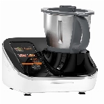 TOKIT Omni Cook Roboter All-in-1 Küchenmaschinen mit 21 Kochfunktionen Eingebauter 7'' Touchscreen Geführte Rezepte Vorreinigen, Zerkleinern, Entsaften, Mixen, Wiegen, Sous-Vide, Ice Crush und mehr